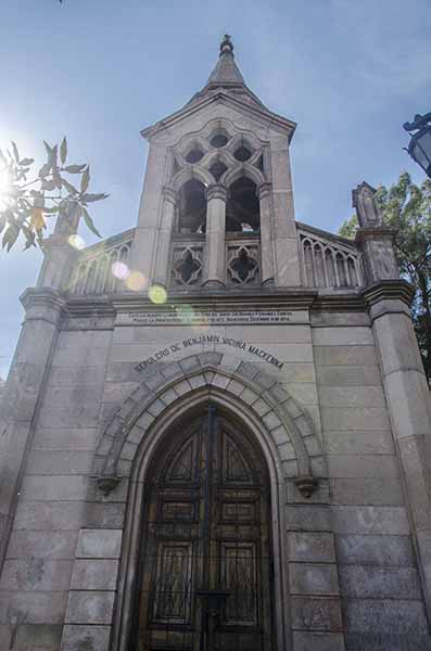 116 - Chile - Santiago de Chile - cerro Santa Lucia - ermita Vicunya Mackenna